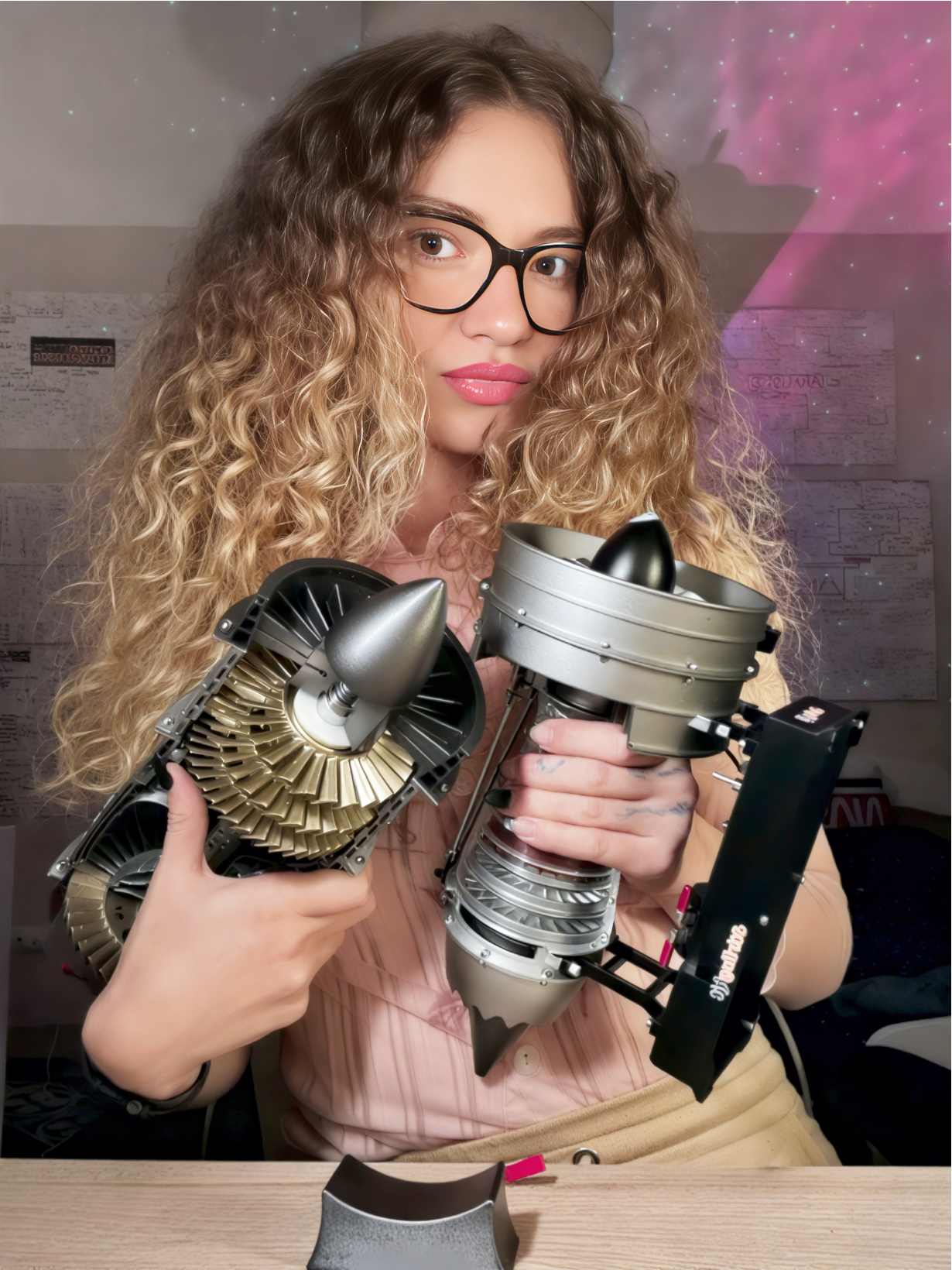 Anna with Sterling Turbine engineering kit